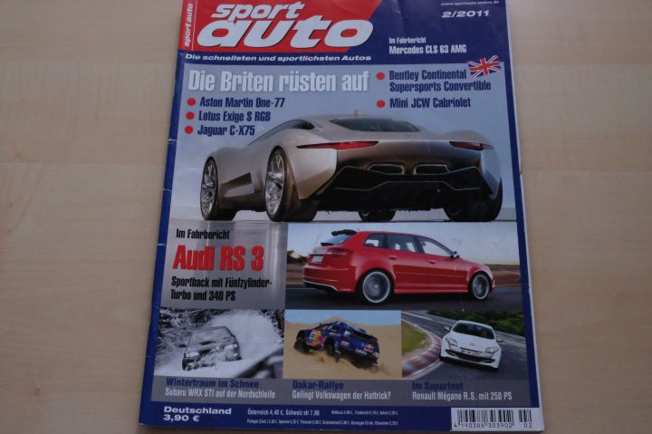 Deckblatt Sport Auto (02/2011)